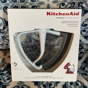 🌻2/$40🌻Kitchen Aid tilt head Flex Edge attach